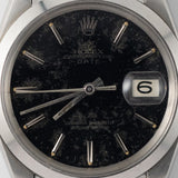 ROLEX OYSTER PERPETUAL DATE Ref.1500 Black Gilt Dial