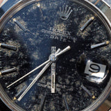 ROLEX OYSTER PERPETUAL DATE Ref.1500 Black Gilt Dial