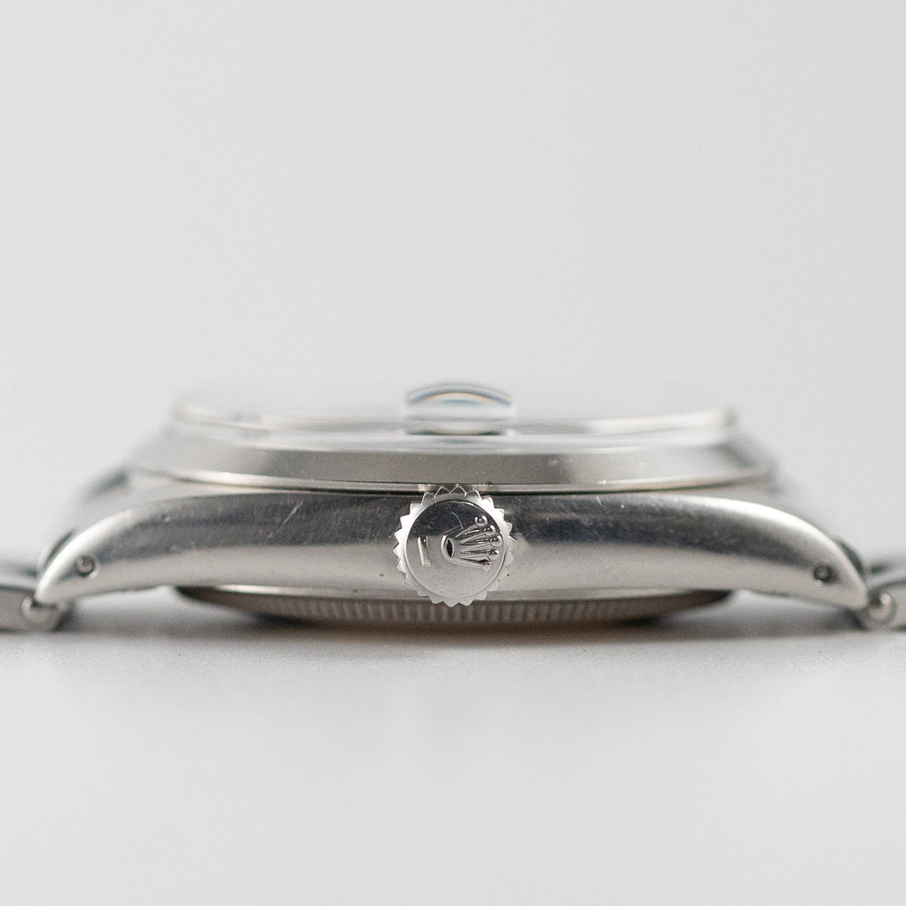 ROLEX OYSTER PERPETUAL DATE Ref.1500 Black Gilt Dial