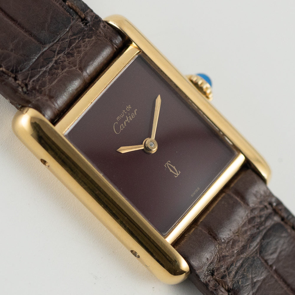 CARTIER SM must de TANK