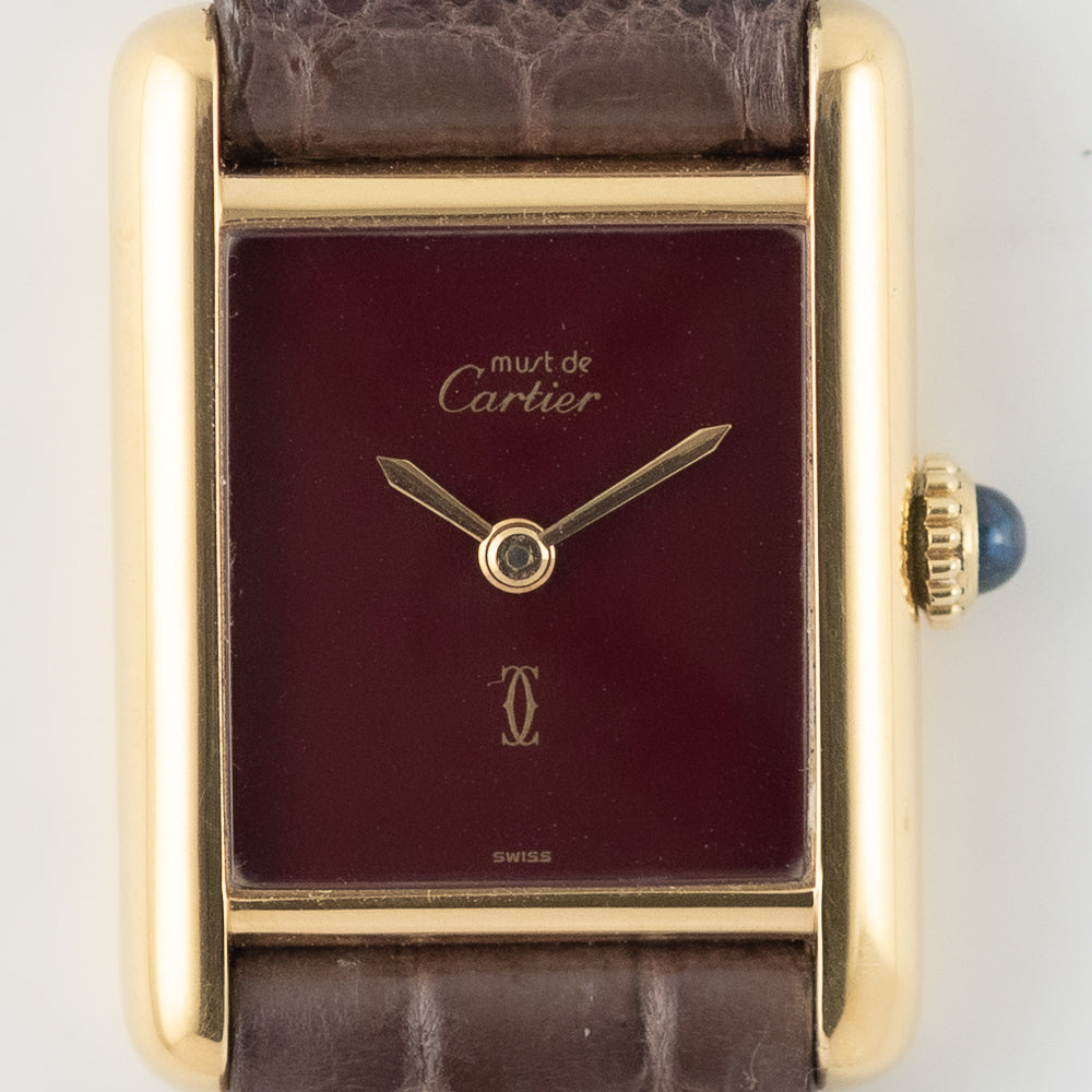 CARTIER SM must de TANK