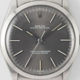 ROLEX OYSTER PERPETUAL Ref.1002 Gray Dial Long Minute