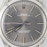 ROLEX OYSTER PERPETUAL Ref.1002 Gray Dial Long Minute