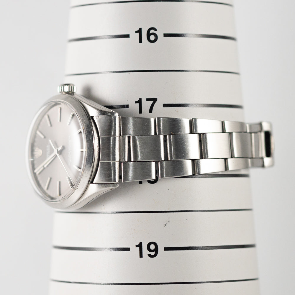 ROLEX OYSTER PERPETUAL Ref.1002 Gray Dial Long Minute