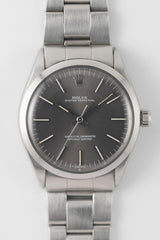ROLEX OYSTER PERPETUAL Ref.1002 Gray Dial Long Minute