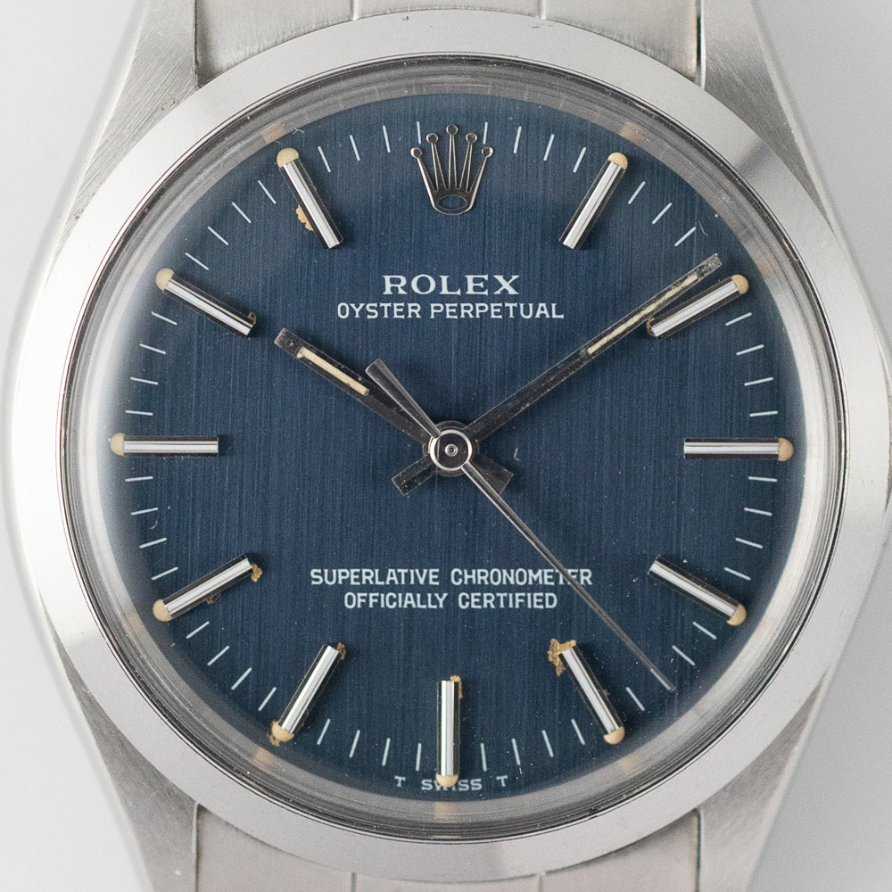 ROLEX OYSTER PERPETUAL Ref.1002 Blue Dial