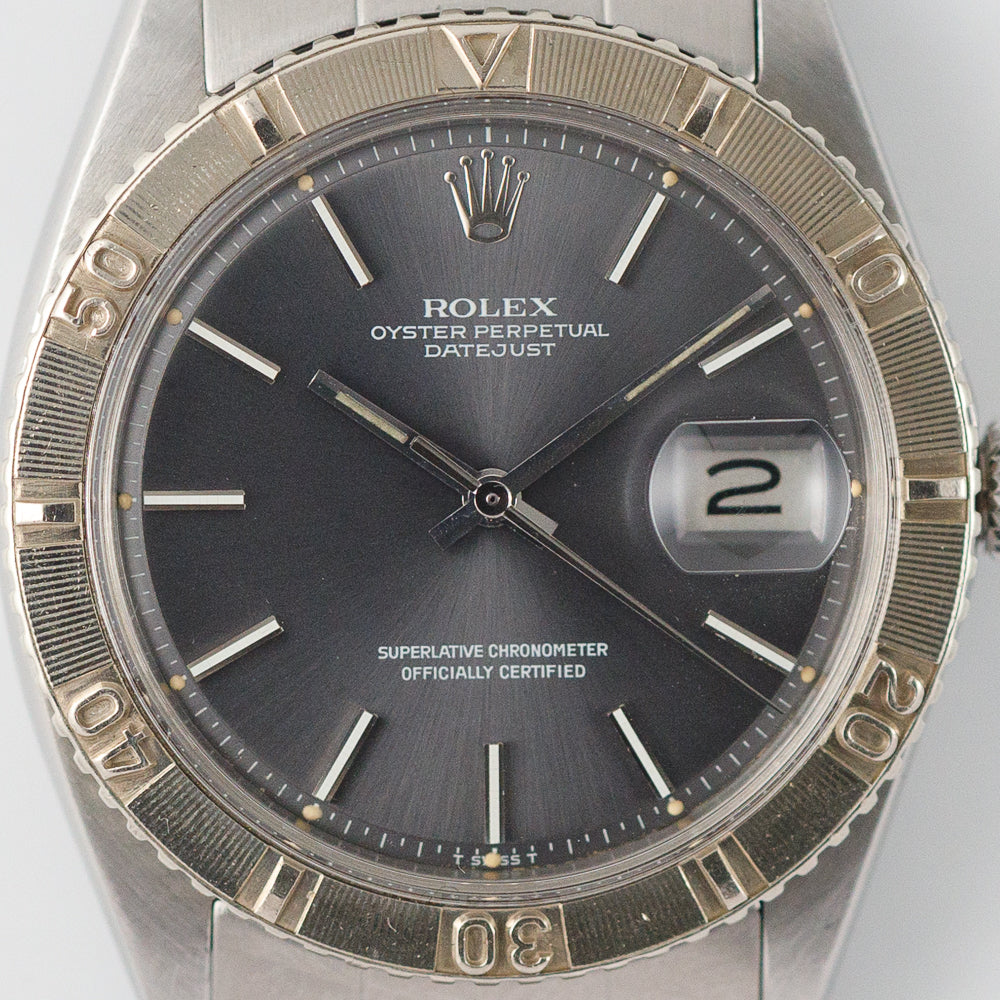 ROLEX DATEJUST Ref.1625 Thunder Bird Gray Dial