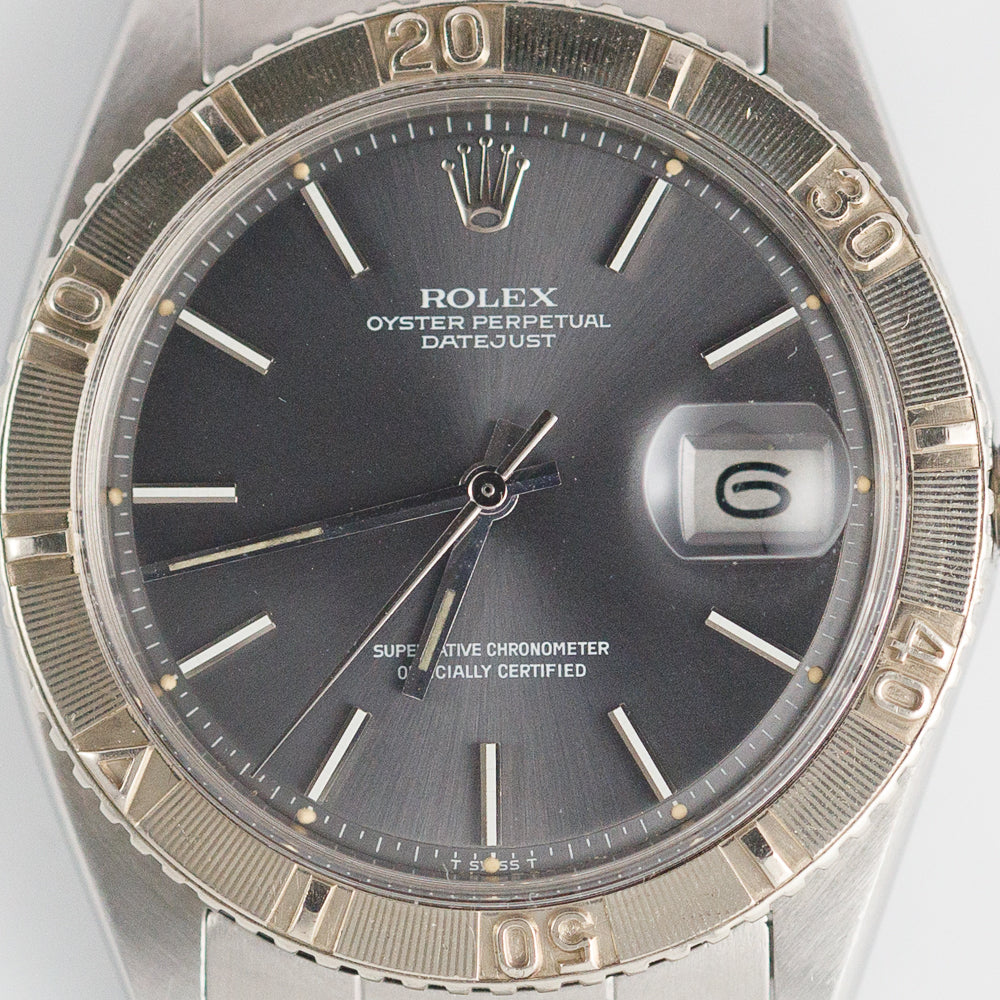 ROLEX DATEJUST Ref.1625 Thunder Bird Gray Dial
