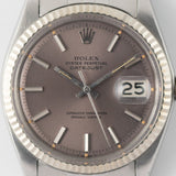 ROLEX DATEJUST Ref.1601 Purple Gray Dial