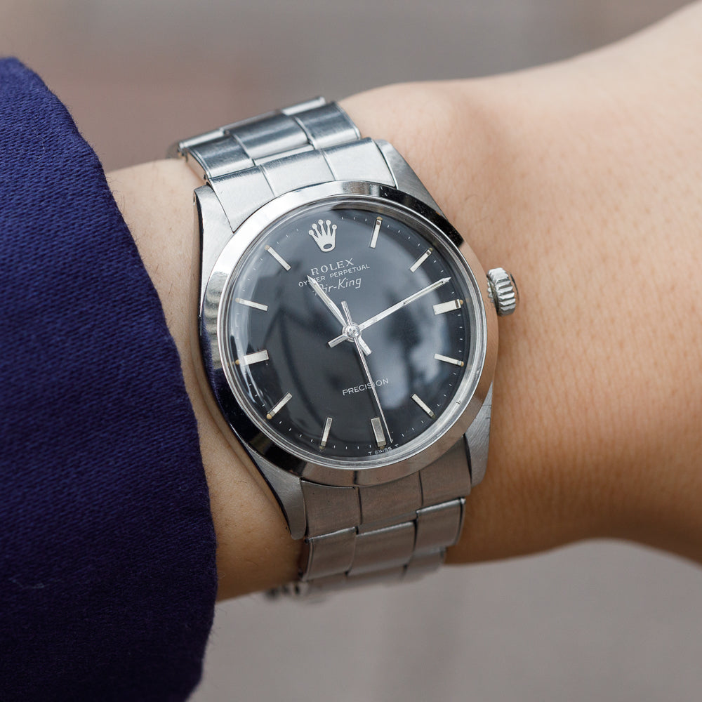 ROLEX Air-King Ref.5500 Black Mirror Dial
