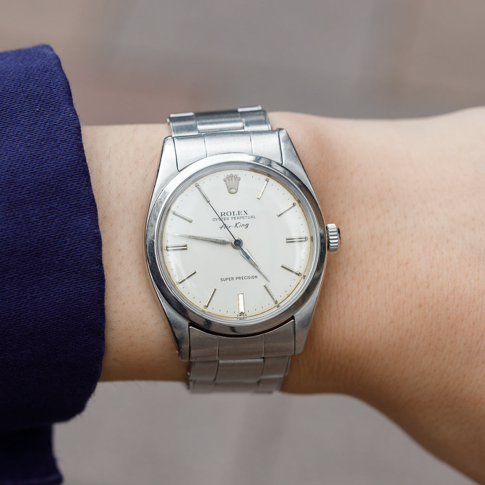 ROLEX BIG Air-King Ref.5504 with Ref.7206 Bracelet