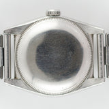 ROLEX BUBBLE BACK Ref.6050 Black Gilt Dial Expansion Bracelet