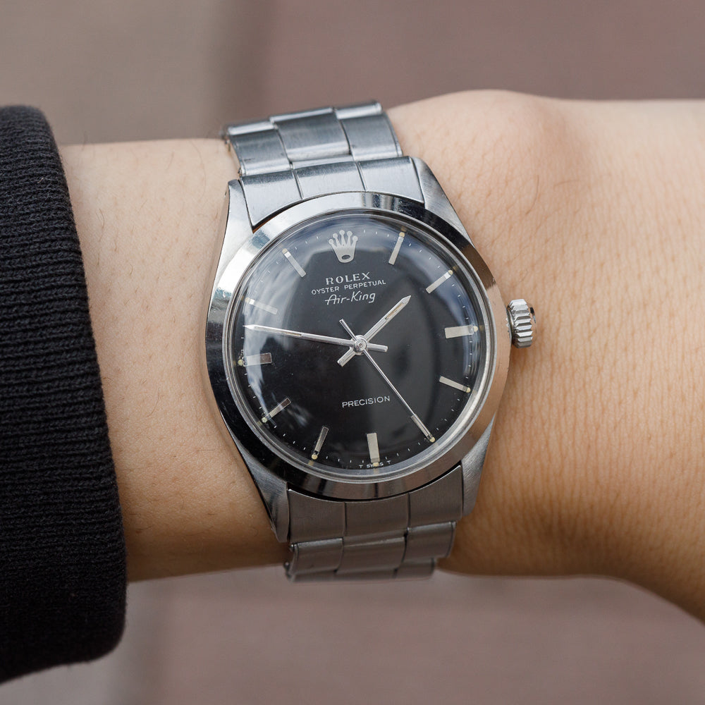 ROLEX Air-King Ref.5500 Black Mirror Dial