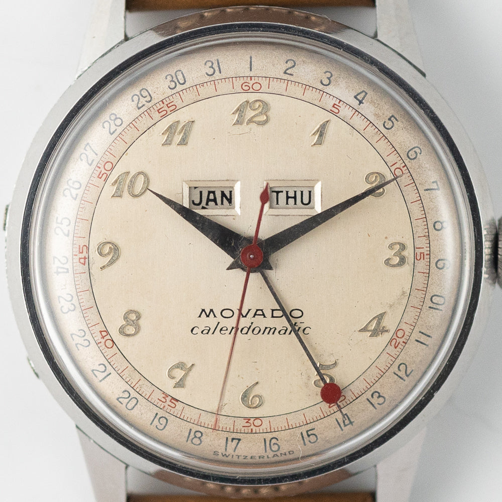 MOVADO Calemdomatic Ref.16201 Applied Index