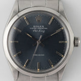 ROLEX Air-King Ref.5500 Blue Gray Dial