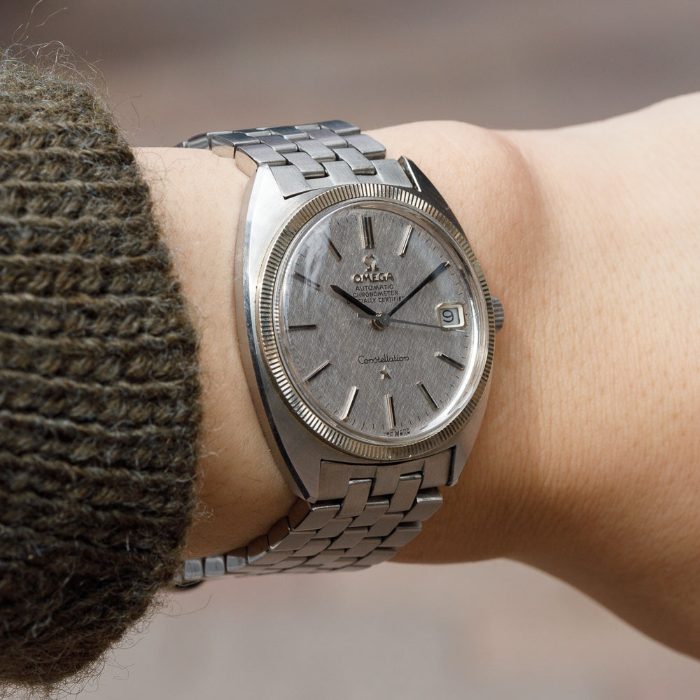 OMEGA Constellation Ref.168.027 Gray Linen Dial