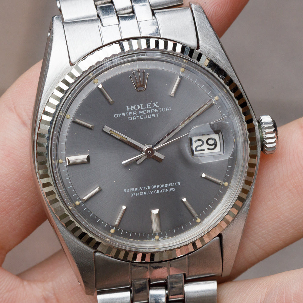 ROLEX DATEJUST REF.1601 GRAY Dial