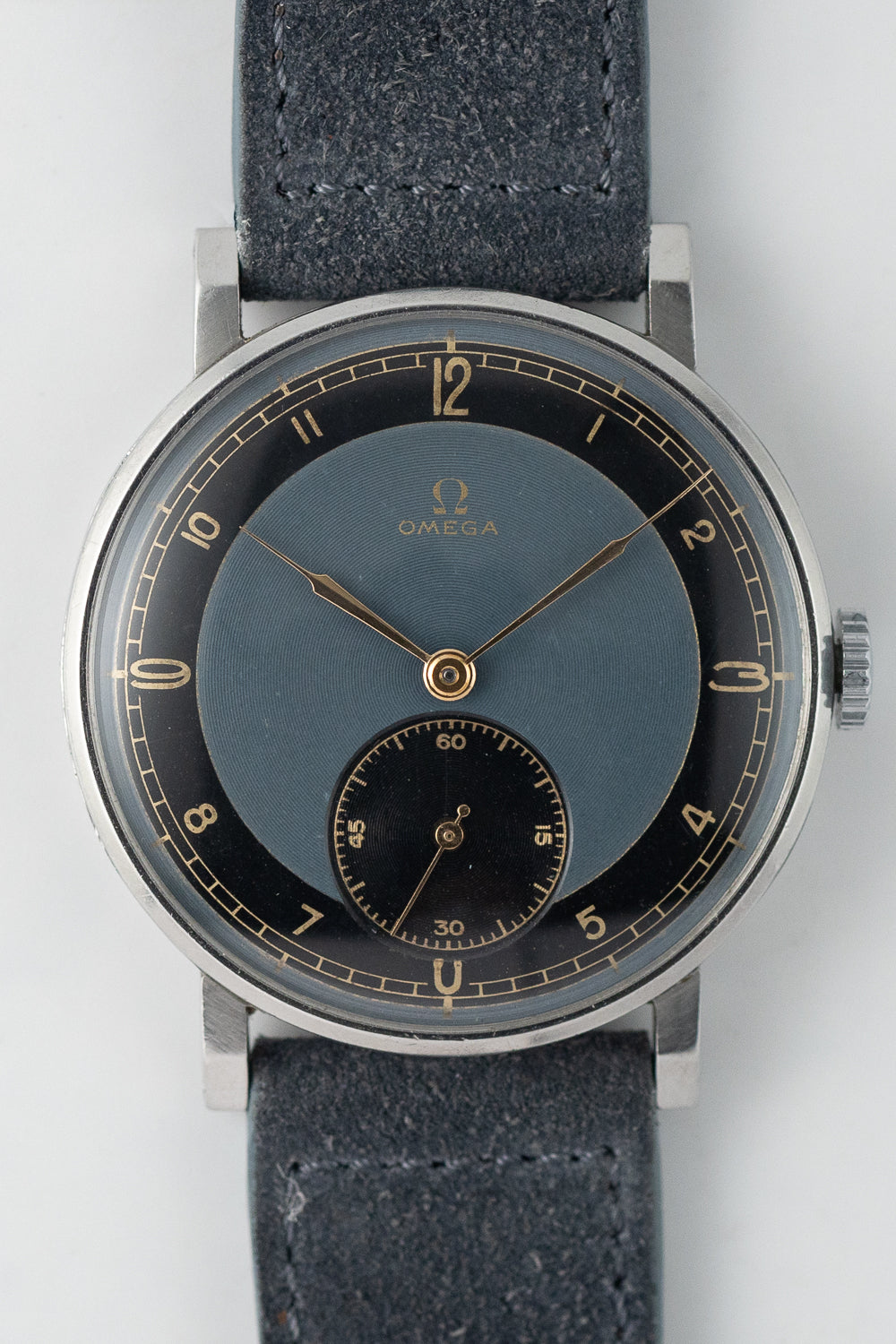 OMEGA Ref.CK2186 Oversize 38mm two-tone azuré dial Cal.30T2