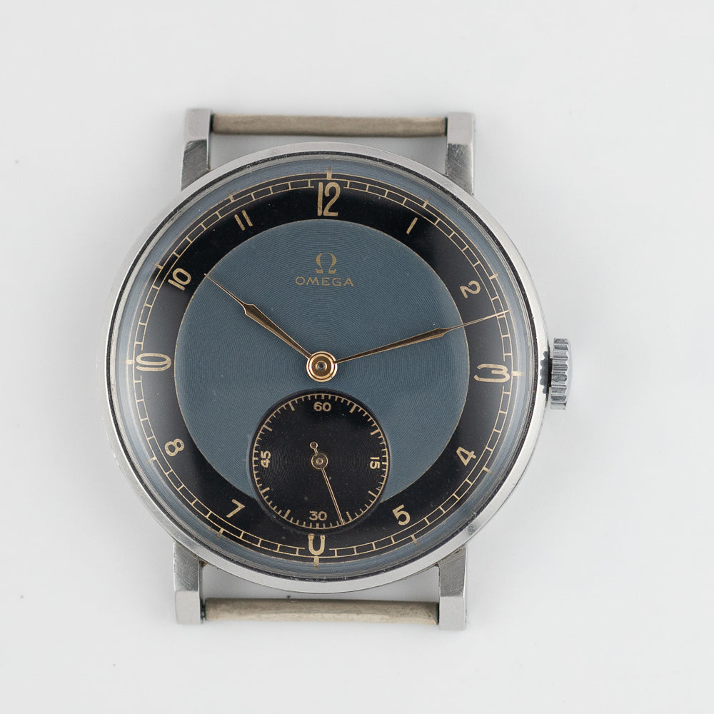 OMEGA Ref.CK2186 Oversize 38mm two-tone azuré dial Cal.30T2