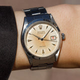 ROLEX OYSTERDATE Ref.6294 Guilloche Dial