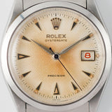 ROLEX OYSTERDATE Ref.6294 Guilloche Dial