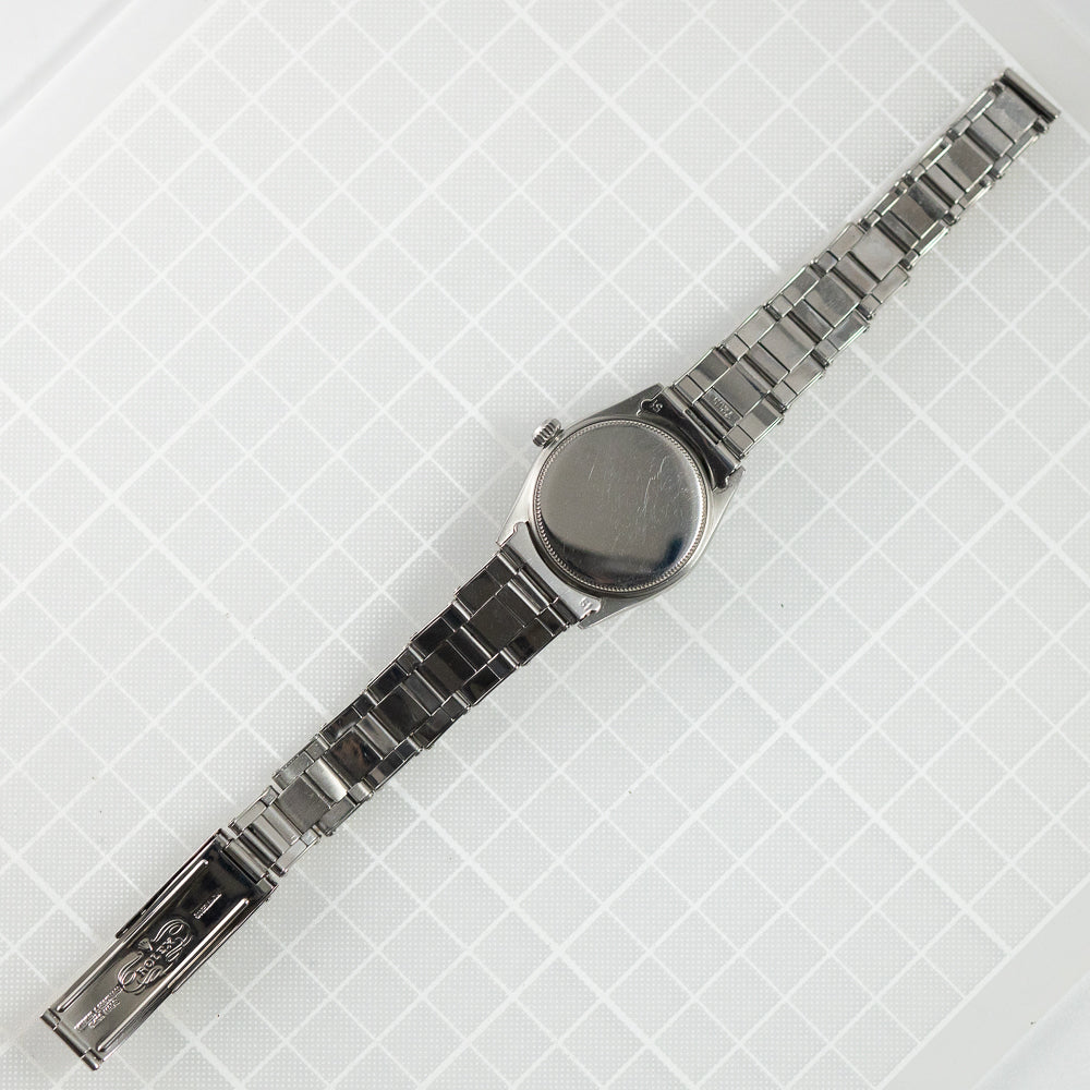 ROLEX OYSTERDATE Ref.6466 Black Gilt Dial