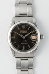 ROLEX OYSTERDATE Ref.6466 Black Gilt Dial