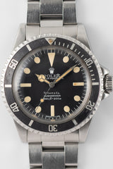 ROLEX SUBMARINER Ref.5513 Tiffany&Co. MAXI MK3 Lollipop