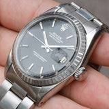ROLEX DATEJUST Ref.1603 Black Gilt Dial