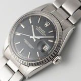 ROLEX DATEJUST Ref.1603 Black Gilt Dial