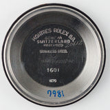 ROLEX DATEJUST Ref.1601 Black Gilt Patina Dial