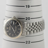 ROLEX DATEJUST Ref.1601 Black Gilt Patina Dial