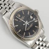 ROLEX DATEJUST Ref.1601 Black Gilt Patina Dial