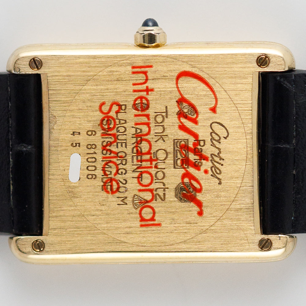 CARTIER LM must de TANK Ref.681006