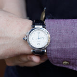 CARTIER LM PASHA TIMER Ref.R4020