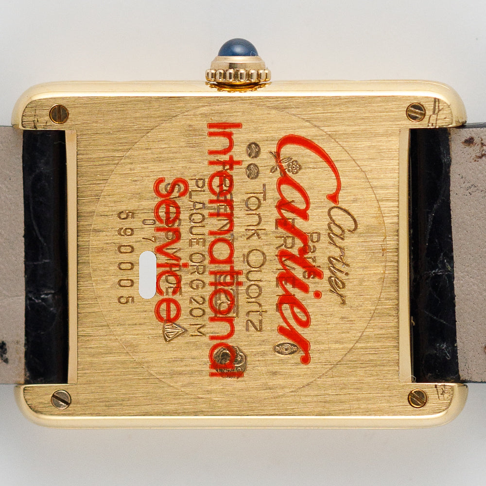 CARTIER LM must de TANK Ref.590005