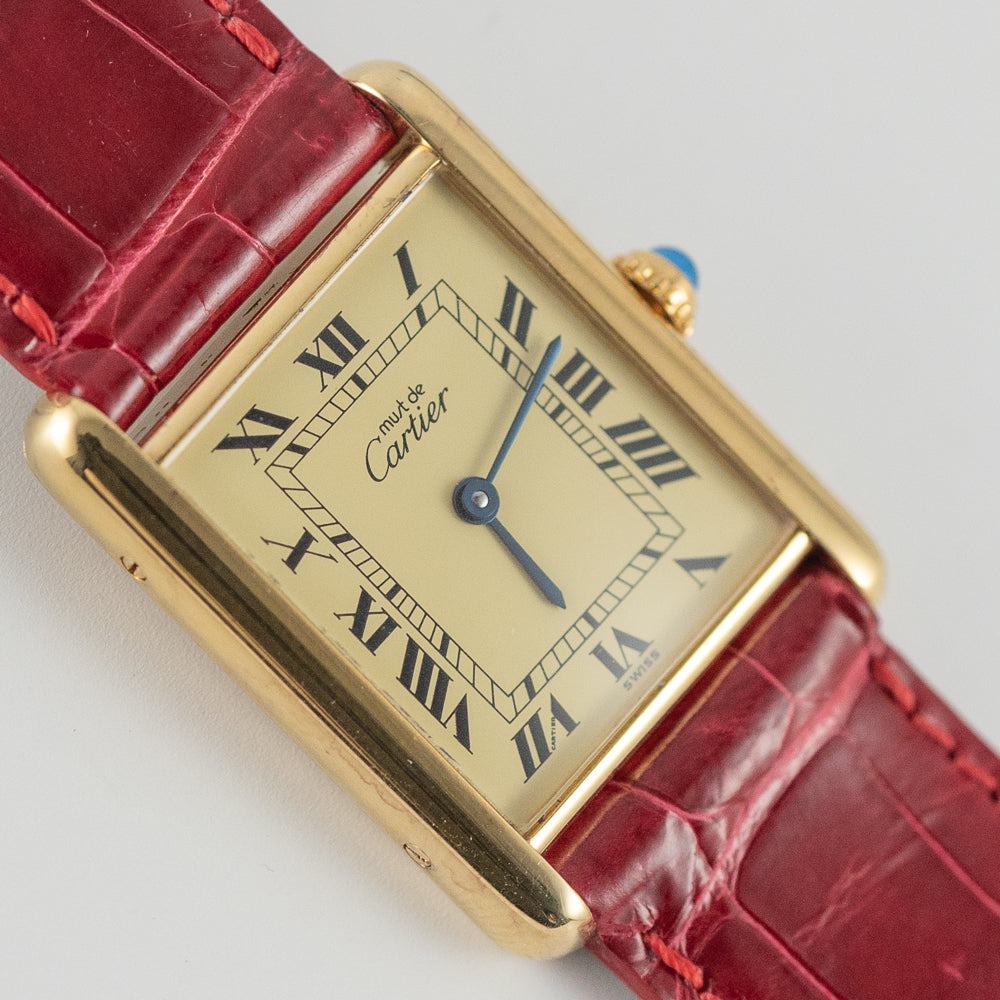 CARTIER LM must de TANK REF.590005