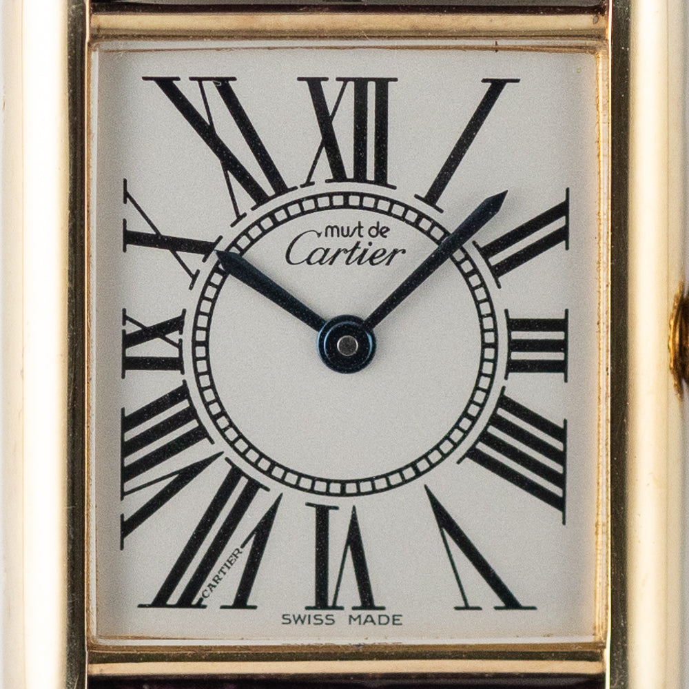 CARTIER LM MUST DE TANK REF.590005 OPARAN DIAL