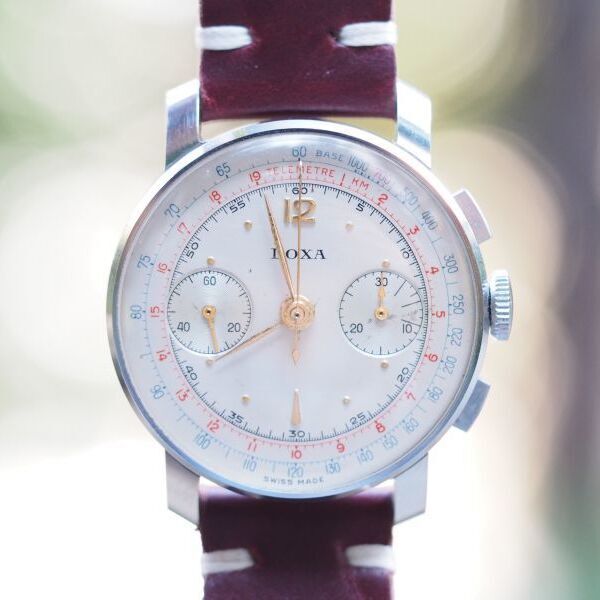 DOXA Cylinder Case Trico color dial