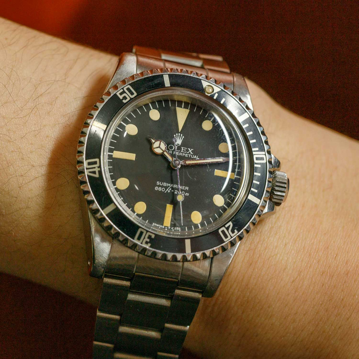 ROLEX SUBMARINER Ref.5513 MAXI Mark 3 Lollipop