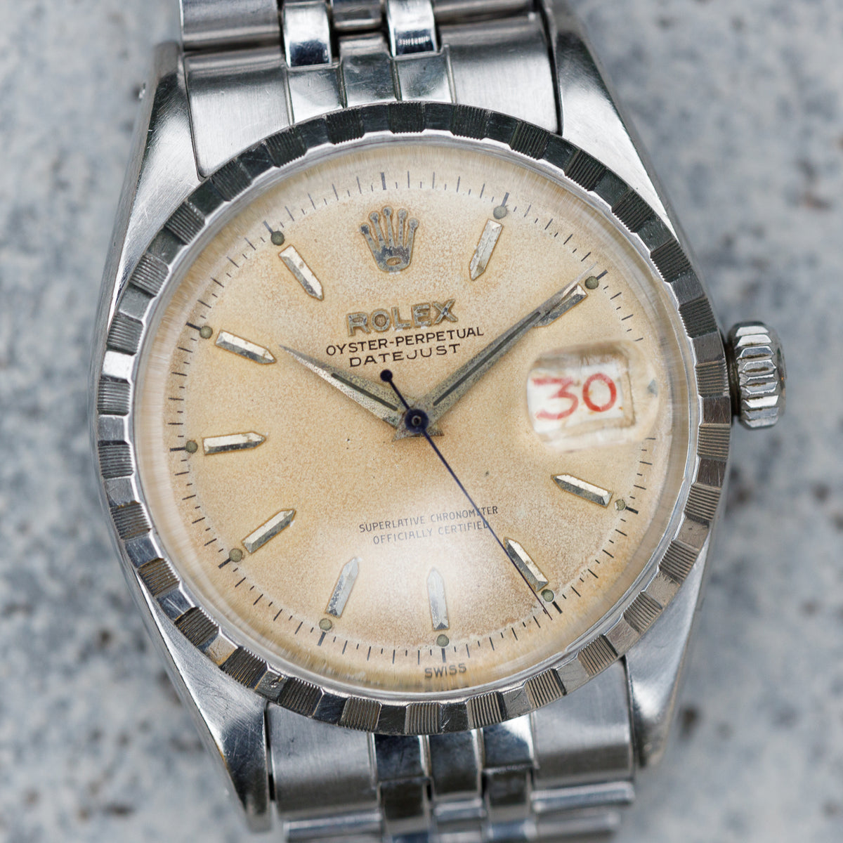 ROLEX DATEJUST Ref.6605 Roulette Date