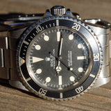 ROLEX SUBMARINER Ref.5513 Pre Comex Fat Font Insert