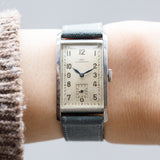 IWC  Rectangle  Cal.87  Cats Eye Logo