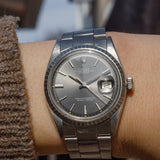ROLEX DATEJUST REF.1603 GRAY Dial