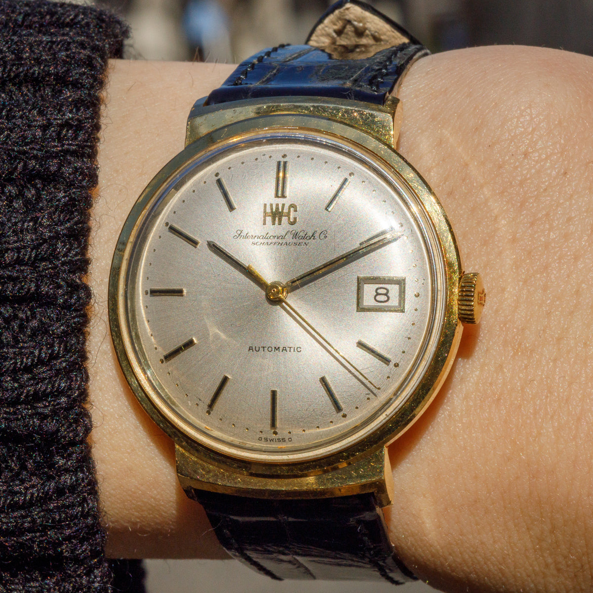 IWC Ref.R800A Covered Lugs 18K Yellow Gold