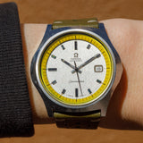 OMEGA Seamaster Ref.166.066 Big Yellow Linen Dial