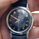 ETERNA MATIC Black Gilt Dial Diamond Index