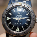 ZODIAC Seawolf Ref.722-916 Black Mirror Dial