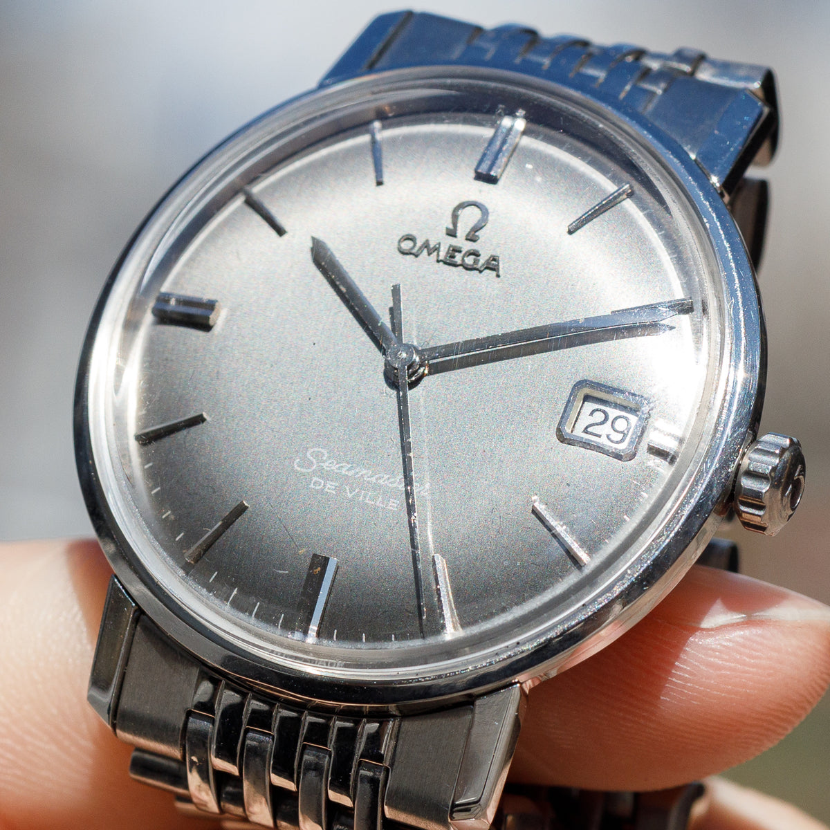 OMEGA Seamaster DE VILLE Ref.166.020 Gray Dial
