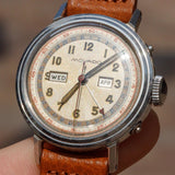 MOVADO Ref.14819 Triple Calendar Step Bezel